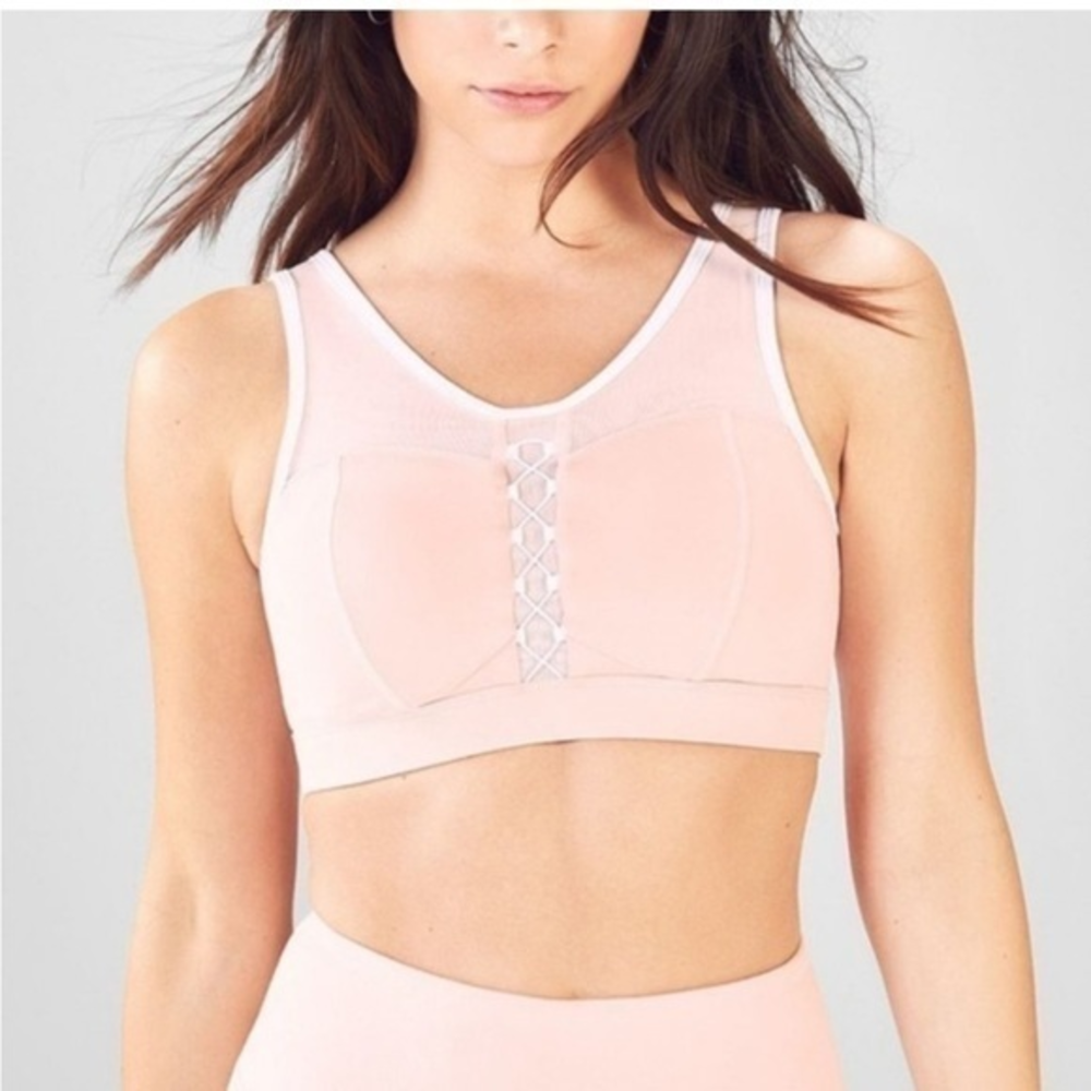 Fabletics Demi Lovato Veronica Lace Up Bra